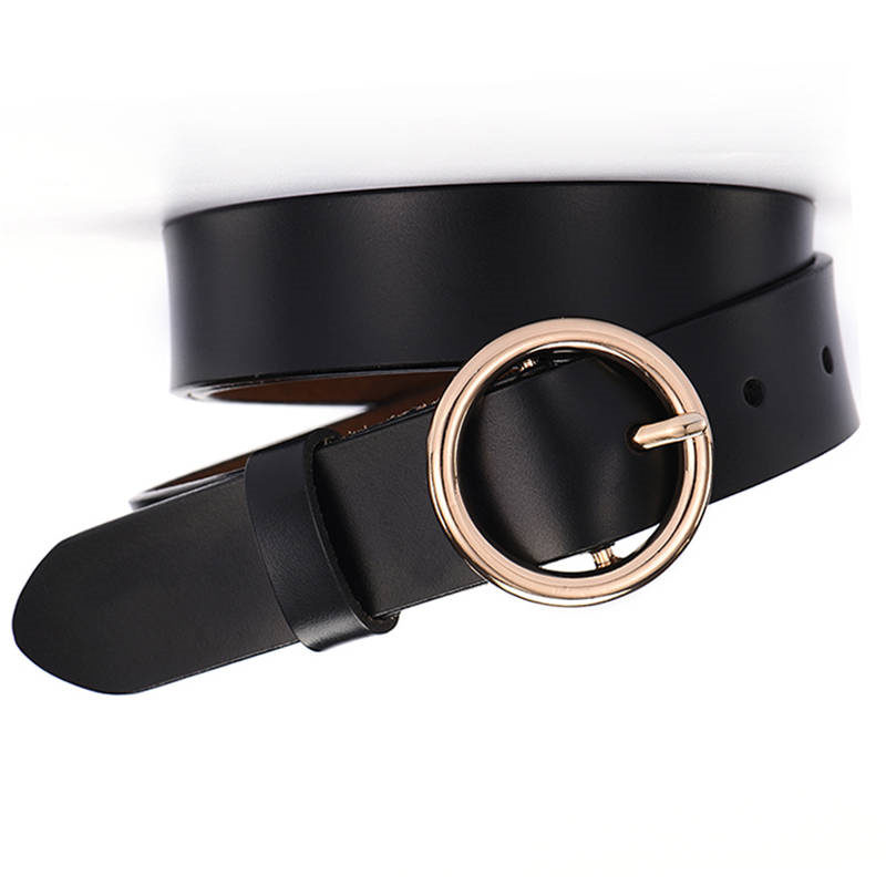 Simple Style Cowskin Belt for Women – DMD Fashion