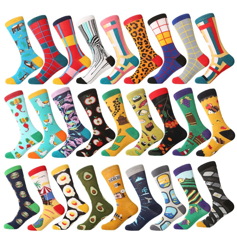 Men’s Funny Printed Socks Dmd Fashion